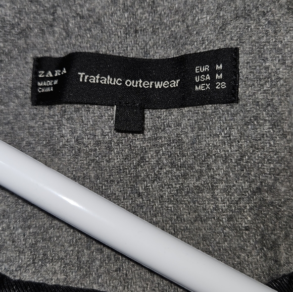 Zara Gray Coat - Picture 2 of 3